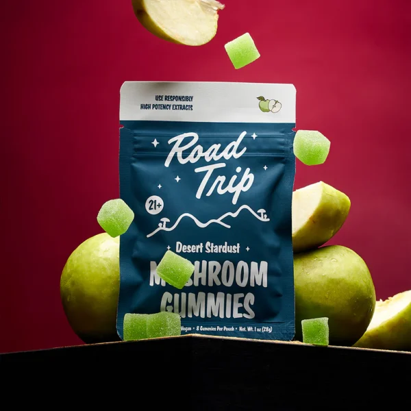 Road Trip Gummies DESERT STARDUST MUSHROOM GUMMIES - GREEN APPLE