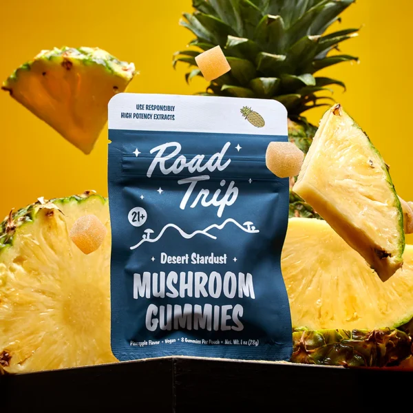 Road Trip Gummies DESERT STARDUST MUSHROOM GUMMIES - PINEAPPLE