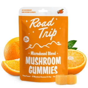 Road Trip Gummies MICRODOSED GUMMIES + FUNCTIONAL MUSHROOMS - ORANGE