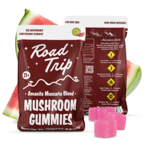 Road Trip Gummies AMANITA MUSCARIA MUSHROOM GUMMIES - WATERMELON