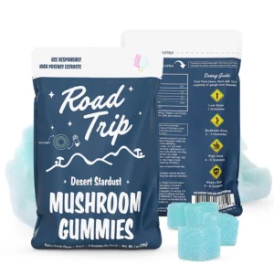 Road Trip Gummies DESERT STARDUST MUSHROOM GUMMIES - COTTON CANDY