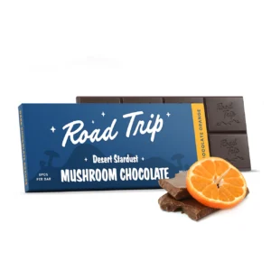 Road Trip Gummies Desert Stardust Magic Mushroom Chocolate Bar - Dark Chocolate Orange