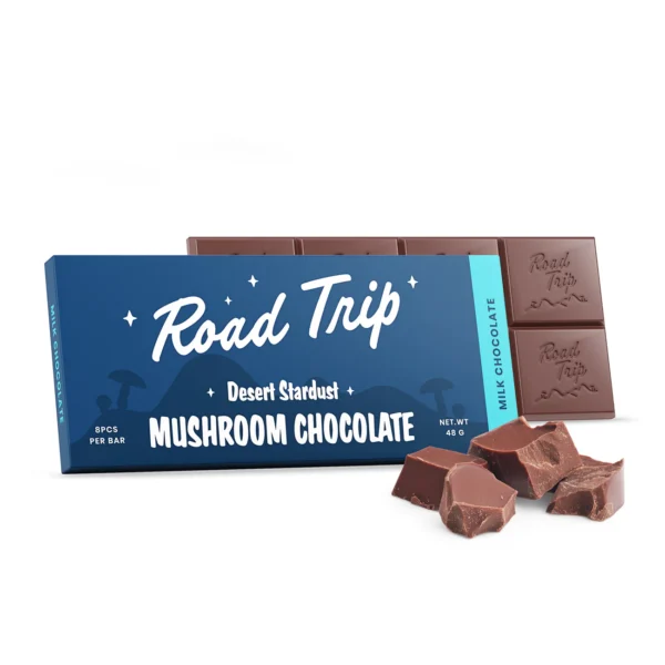 Road Trip Gummies Desert Stardust Magic Mushroom Chocolate Bar - Milk Chocolate