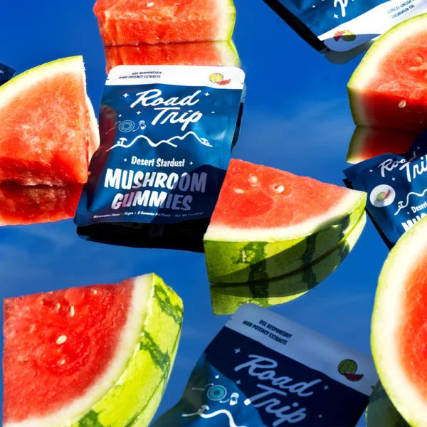 Road Trip Gummies DESERT STARDUST MUSHROOM GUMMIES - WATERMELON